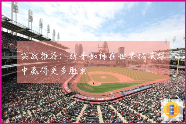 实战推荐：新手如何在世界杯滚球中赢得更多胜利