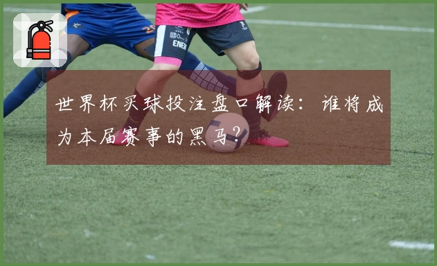 世界杯买球投注盘口解读：谁将成为本届赛事的黑马？