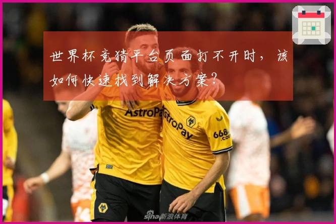 世界杯竞猜平台页面打不开时，该如何快速找到解决方案？